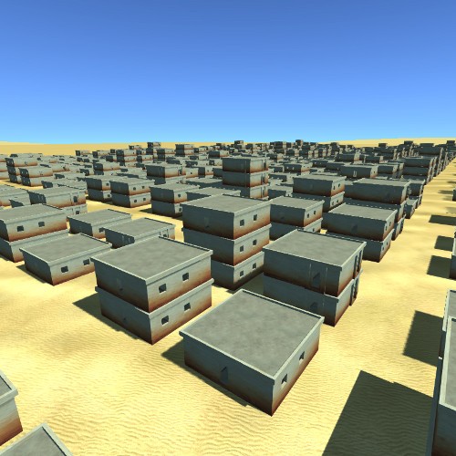 uglyklotzhouses low poly preview image 3
